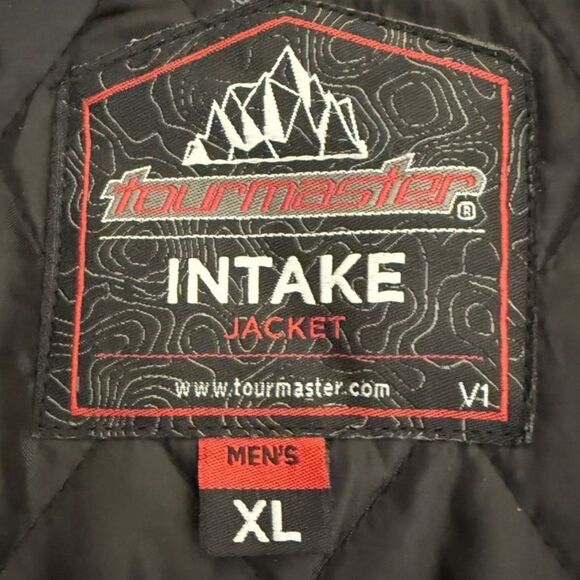 Tourmaster Intake High Visibility Motorcycle Jacket Men’s X-Large - Picture 6 of 15